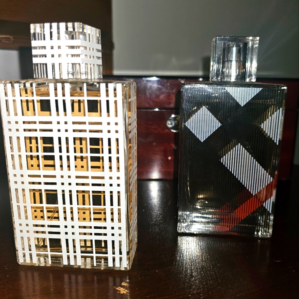 TWO burberry perfumes